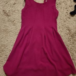 Fuchsia cocktail dress
